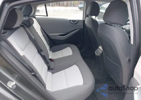 2020 Hyundai Ioniq Hybrid Blue из США, поврежденный, VIN KMHC65LC0LU220195